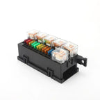 11 x Blade Fuse & 6 x 80A Relay Holder for Universal 12V Car Relay Box
