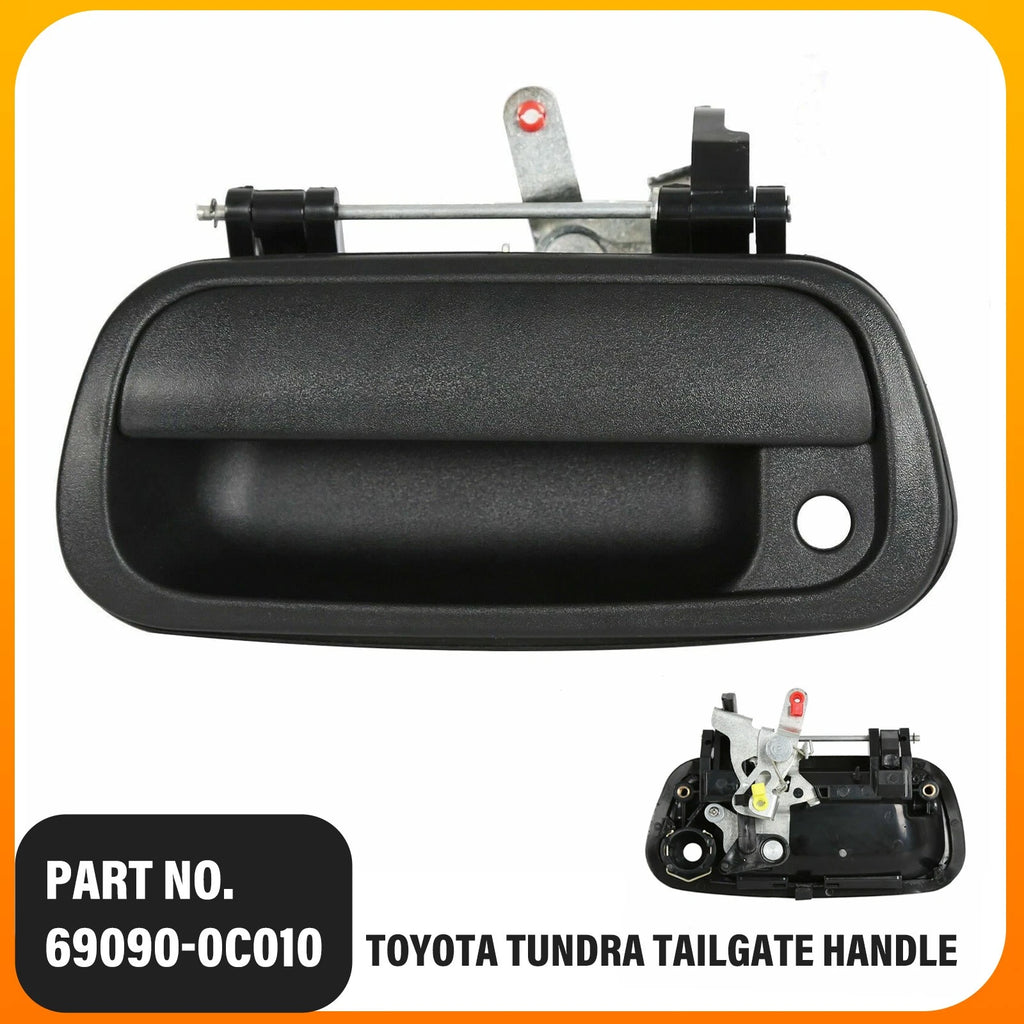 Tailgate Handle Liftgate Latch Keyhole for Toyota Tundra Pickup (2000–2006) 690900C010