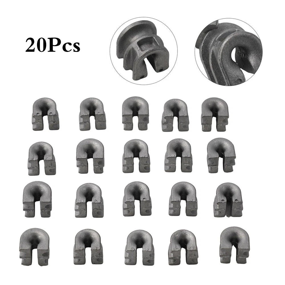 20Pcs Eyelet Sleeves 4002 713 8301 for Stihl 25-2 252 30-2 (N/A)