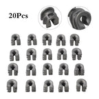 20Pcs Eyelet Sleeves 4002 713 8301 for Stihl 25-2 252 30-2 (N/A)