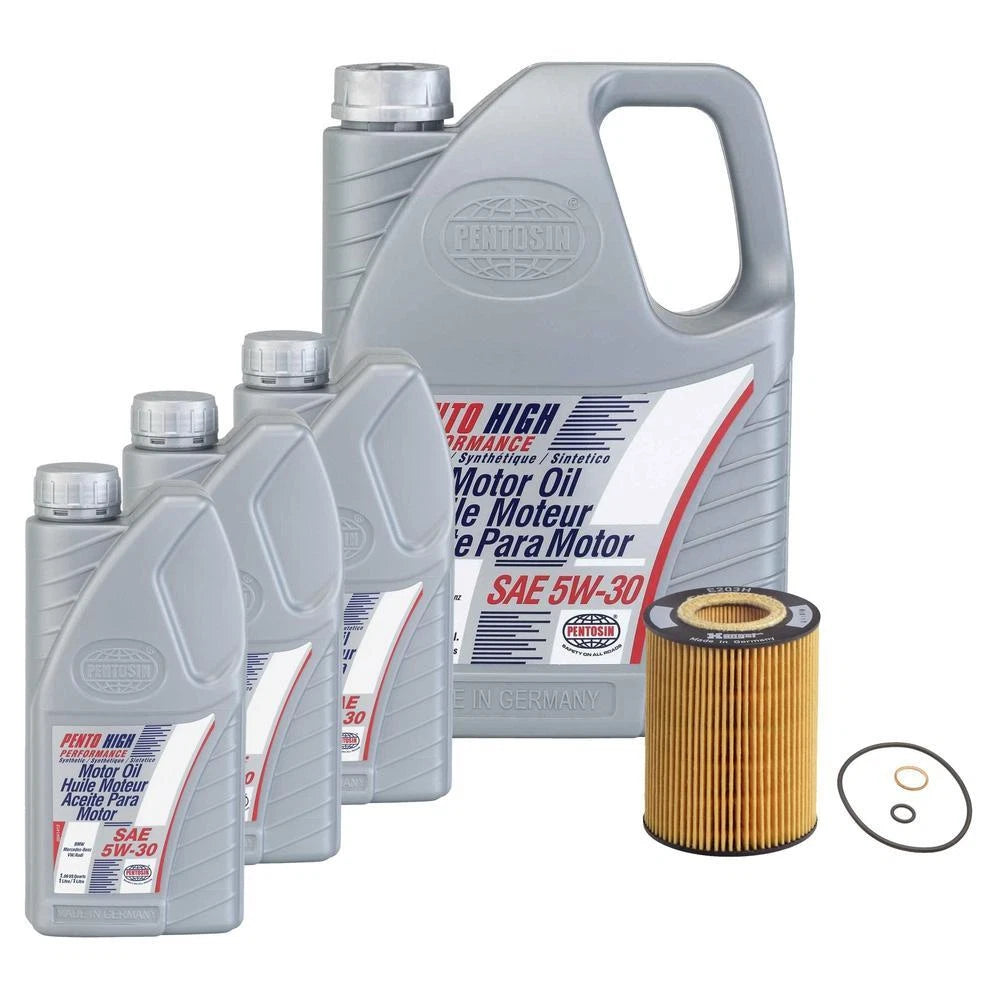 8L OEM SAE 5W-30 Oil Change Kit for BMW E53 E60 E63 E64 E65 E66