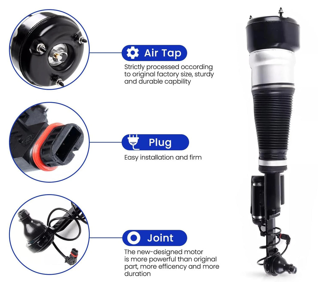 Right Front Air Suspension Strut for Mercedes W221 S500 S550 CL500 CL550 (2007–2013)