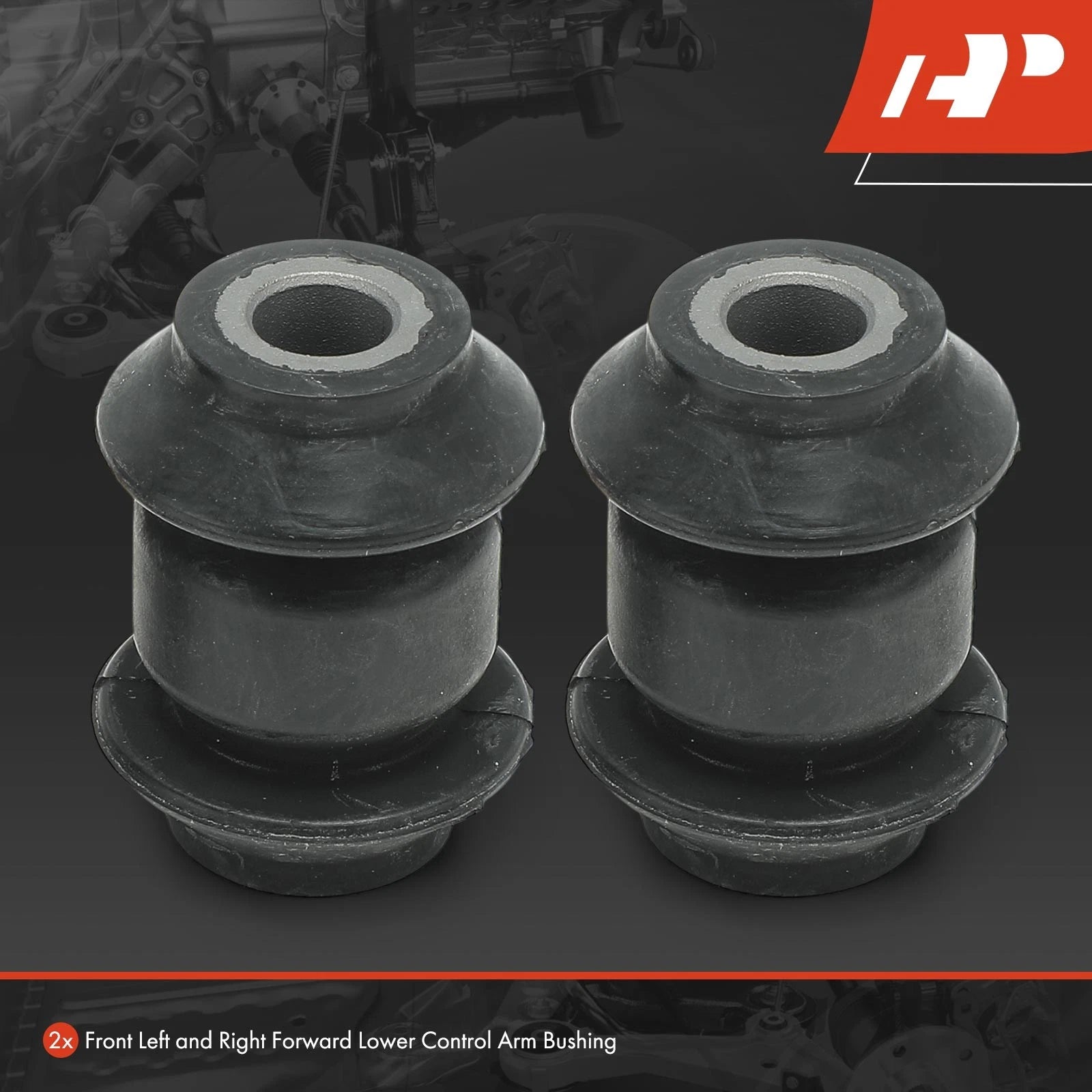 2X Front Lower Control Arm Bushing for Hyundai Elantra (2011-2019)