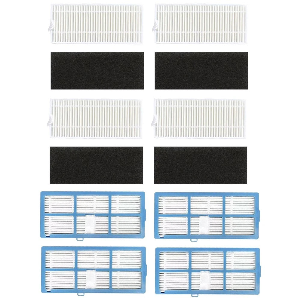 Set of 4 HEPA Filters for DeenKee D40 Robot Vacuum Cleaner