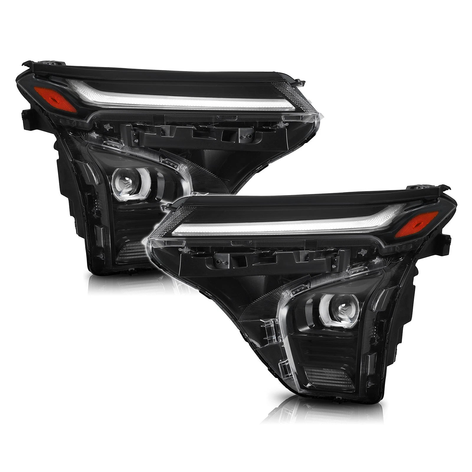 Set of 2 LED Headlights w/ DRL for Chevy Trax LT 2RS Activ (2024–2026)