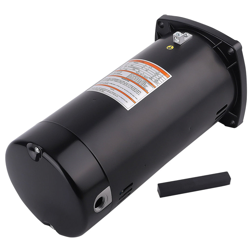 1HP Pool Pump Motor 115/230V 3450 RPM 48Y Square Flange for Swimming Pool