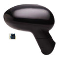 Replacement Ready to Paint Passenger Power Door Mirror w/o Turn Signal w/Heated