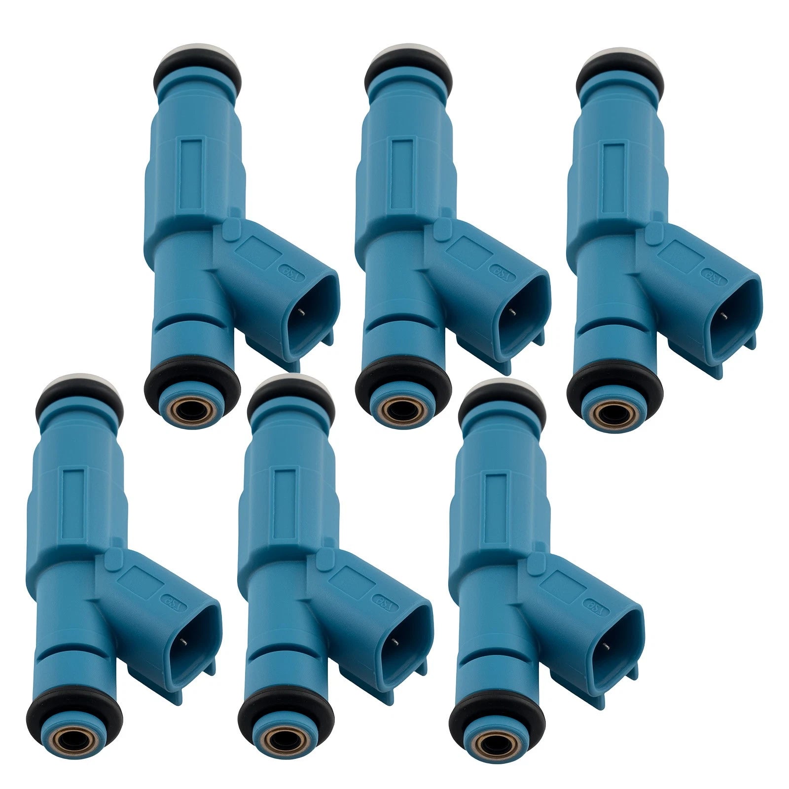 Set of 6 Fuel Injectors for Dodge Ram 1500 (2002–2003) V6 3.7L
