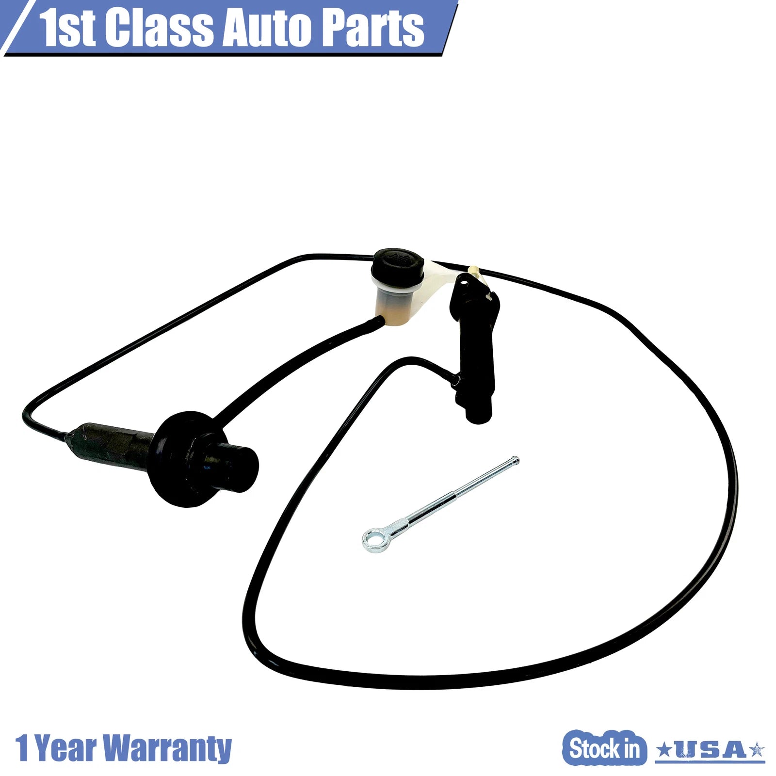 Clutch Master and Slave Cylinder Assembly for Dodge D150 (1985–1991) 4456512