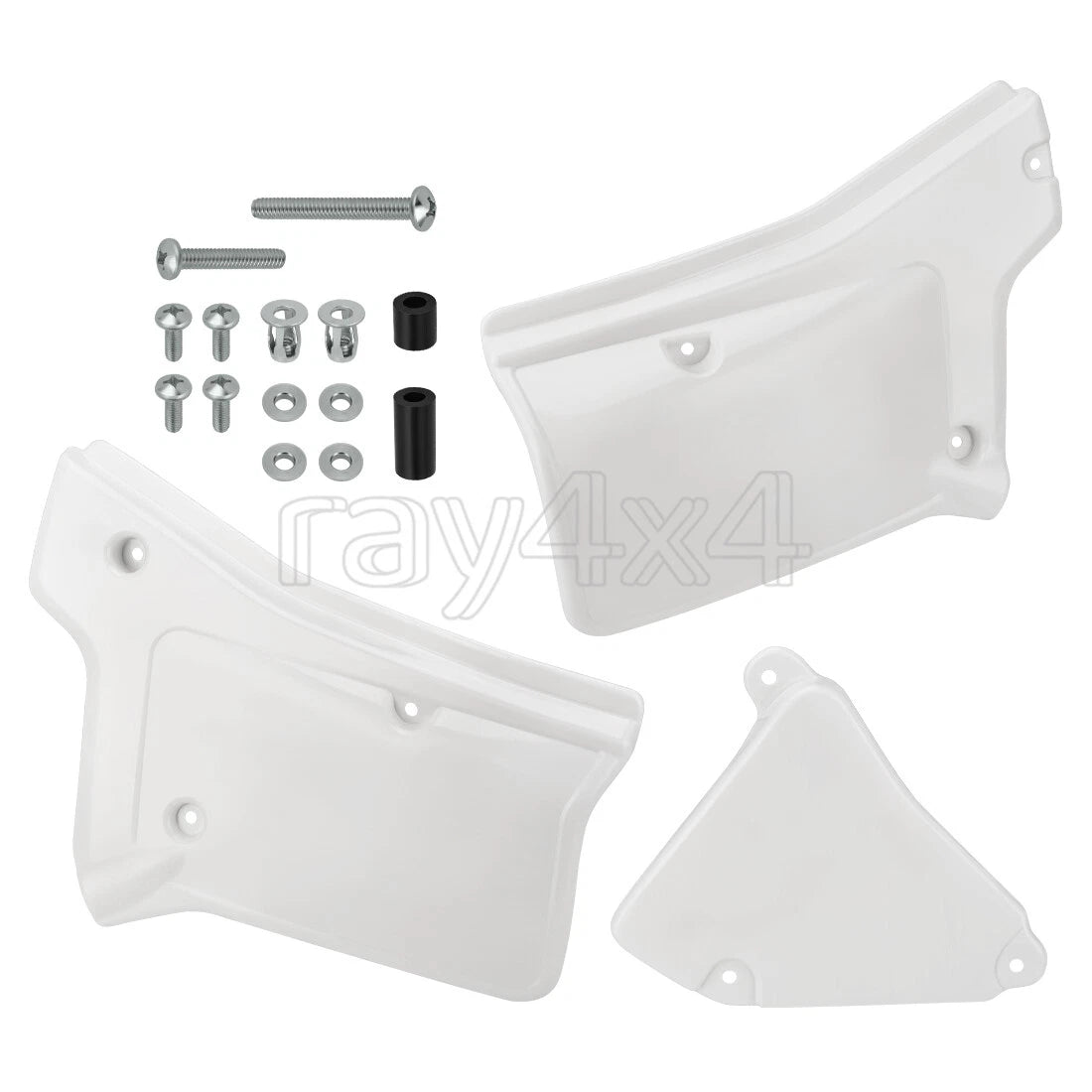 Set of 2 Side Cover Panels Fairing for Honda XR200R XR250R (1984–2002)