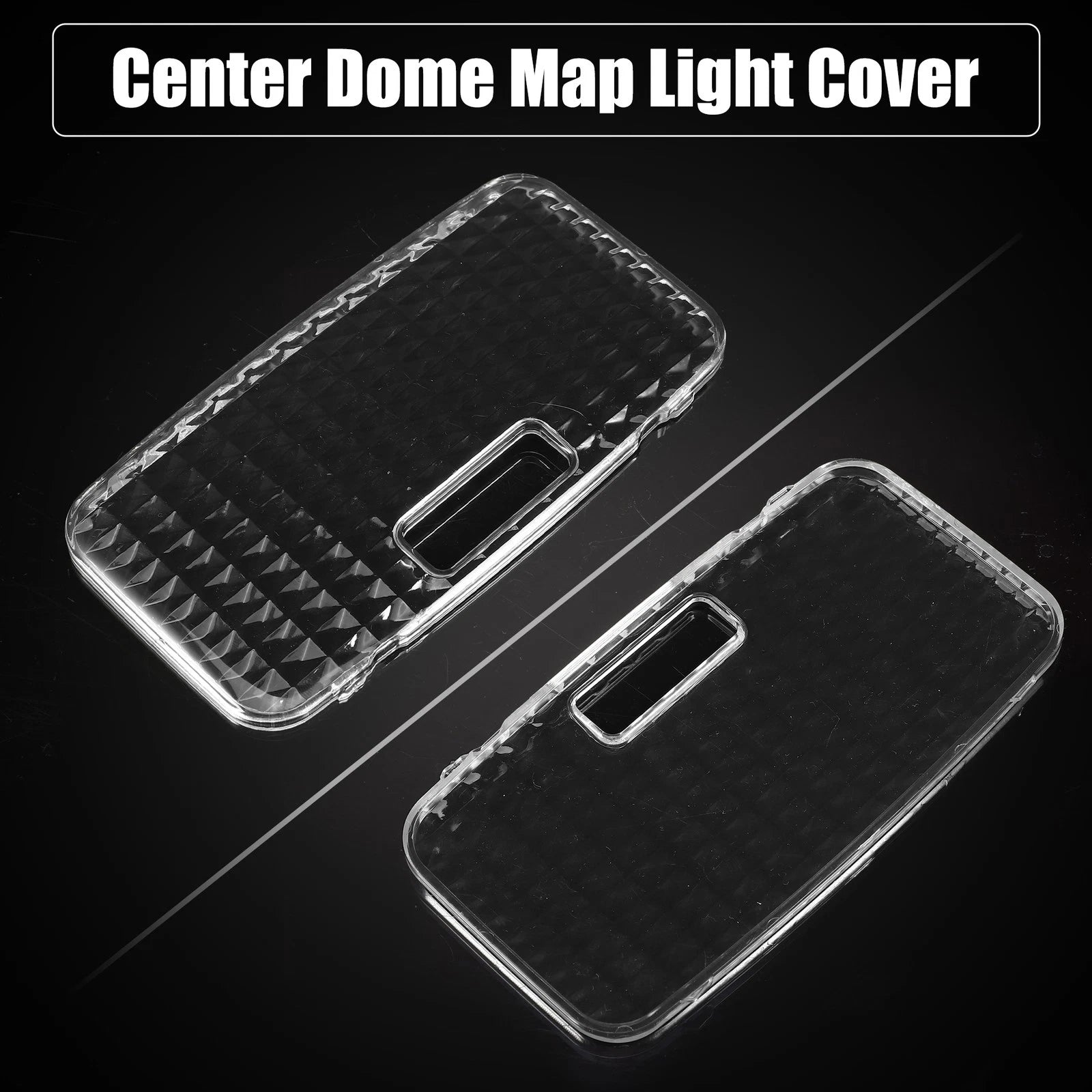 Set of 2 Interior Dome Light Lens Covers for Toyota Prius (2010–2015)