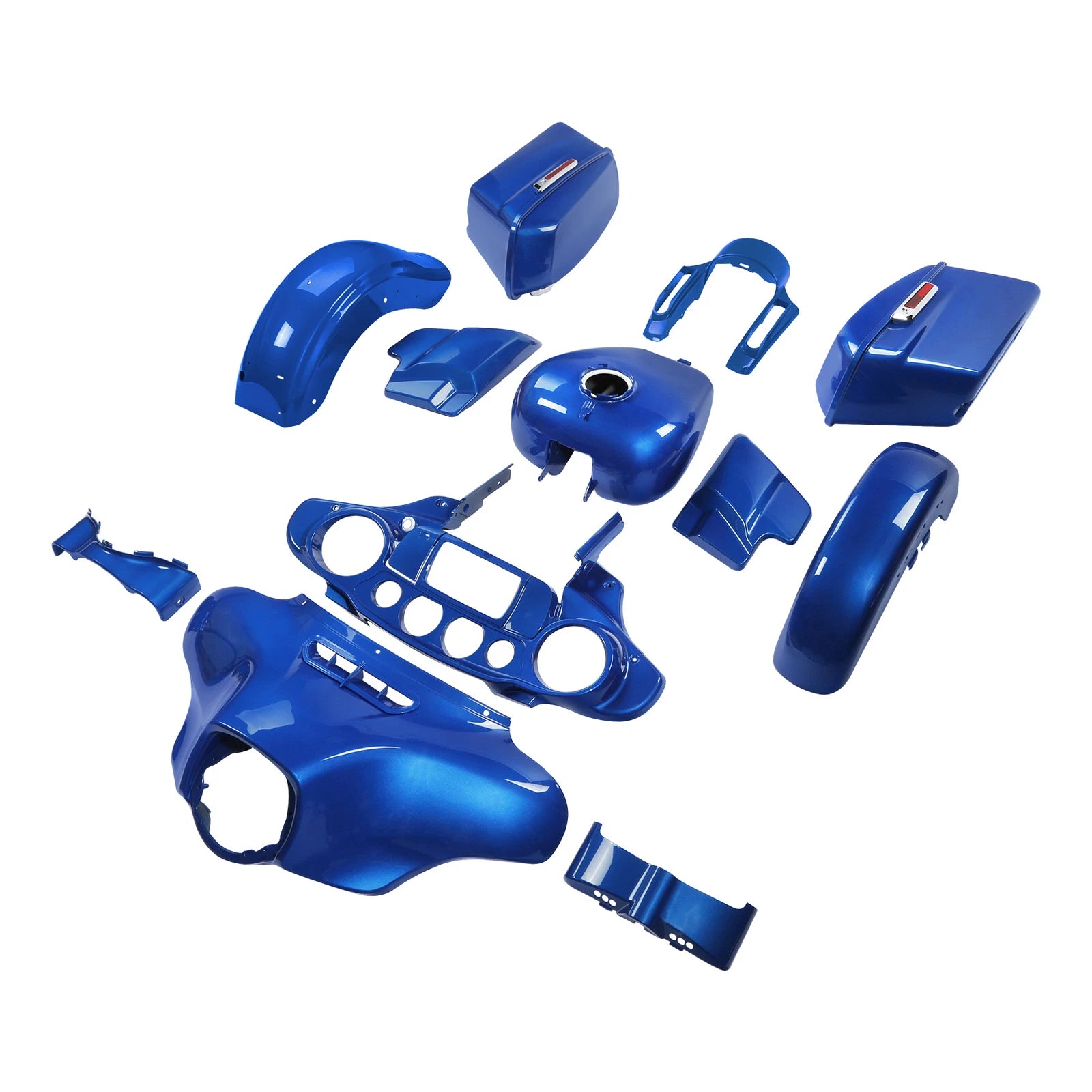 Fairings Bodywork Kit for Harley Electra Glide (2014–2024) Electric Blue