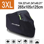 3XL Waterproof Motorcycle Cover for Outdoor Storage (Winter)