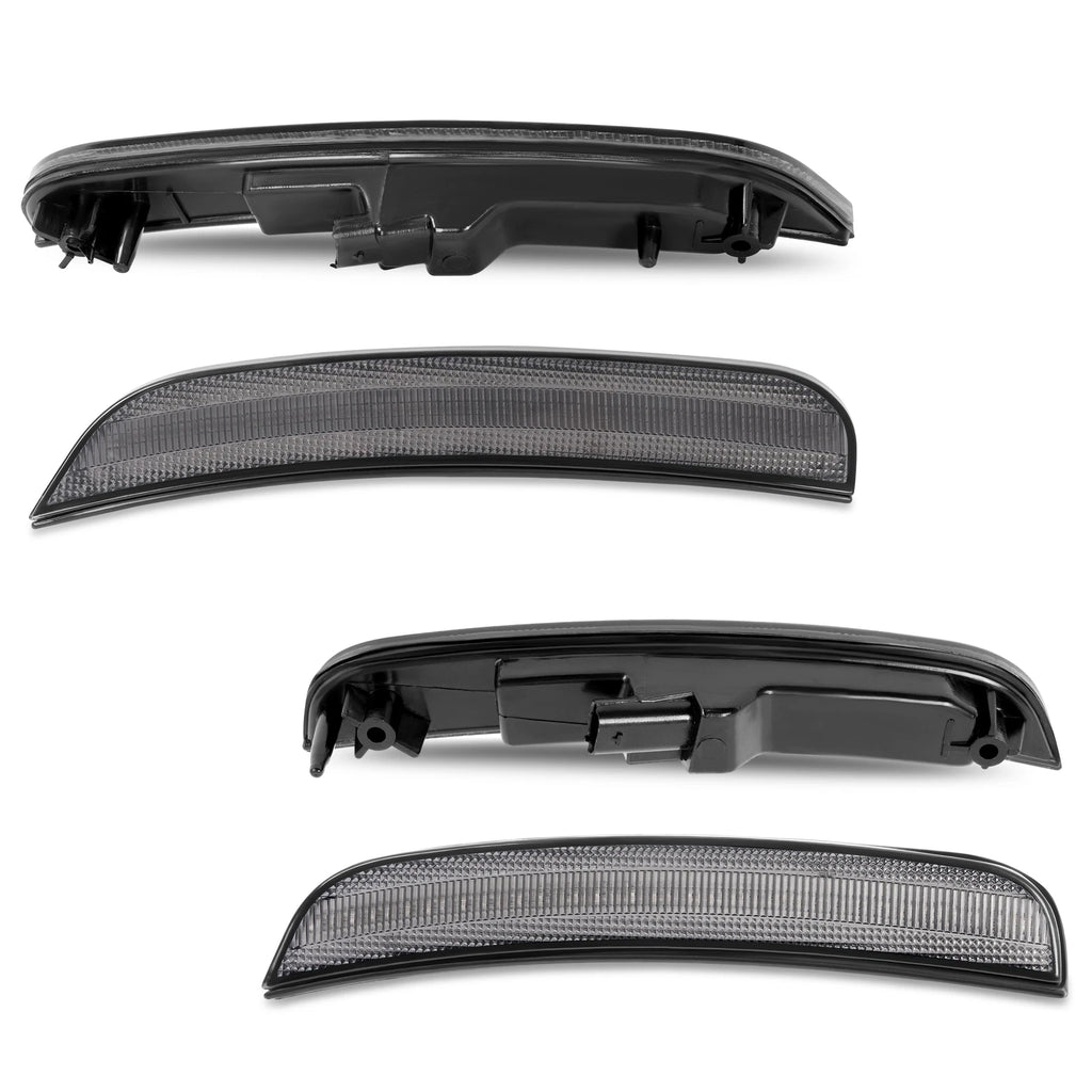 Smoke LED Front Rear Side Marker Light Set for Chrysler 300 300C (2015–2023)