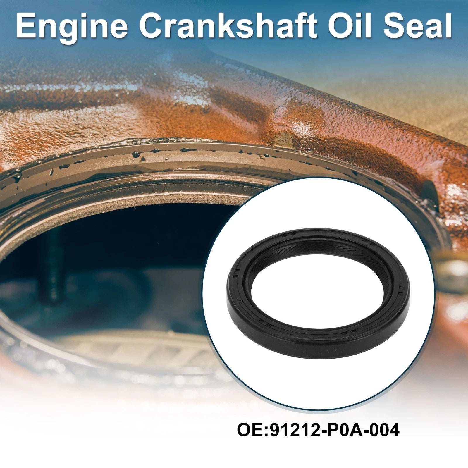 Front Crankshaft Oil Seal for Honda Prelude Accord (No. 91212-P0A-004)