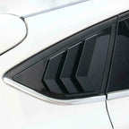2x Rear Side Window Quarter Louver Cover Trim for Ford Focus ST RS (2012–2018)