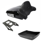 Chopped Trunk Backrest Pad Mounting Rack for Harley Touring (2014–2026)