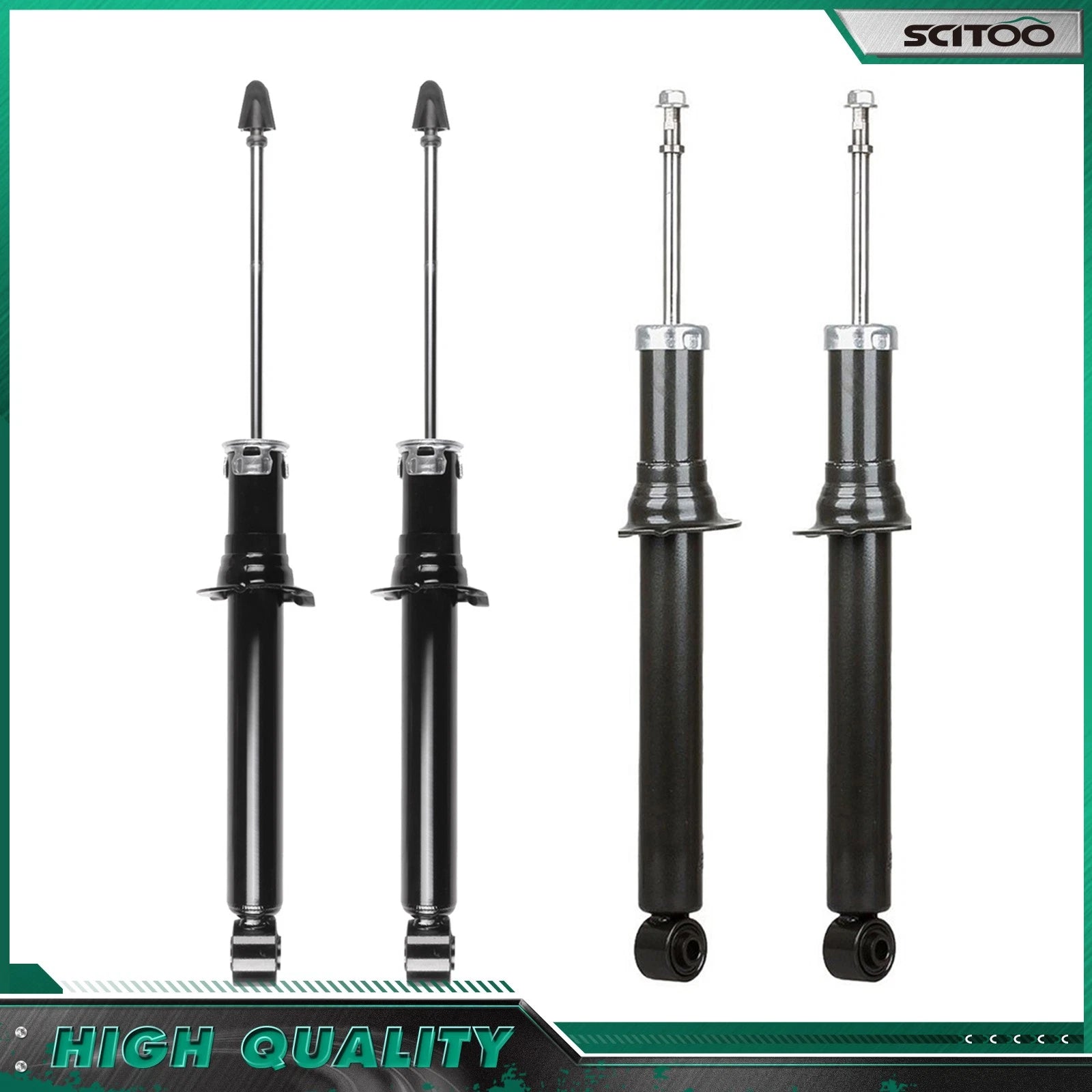 Set of 4 Shocks Struts Assembly for Lexus LS430 (2001–2006)