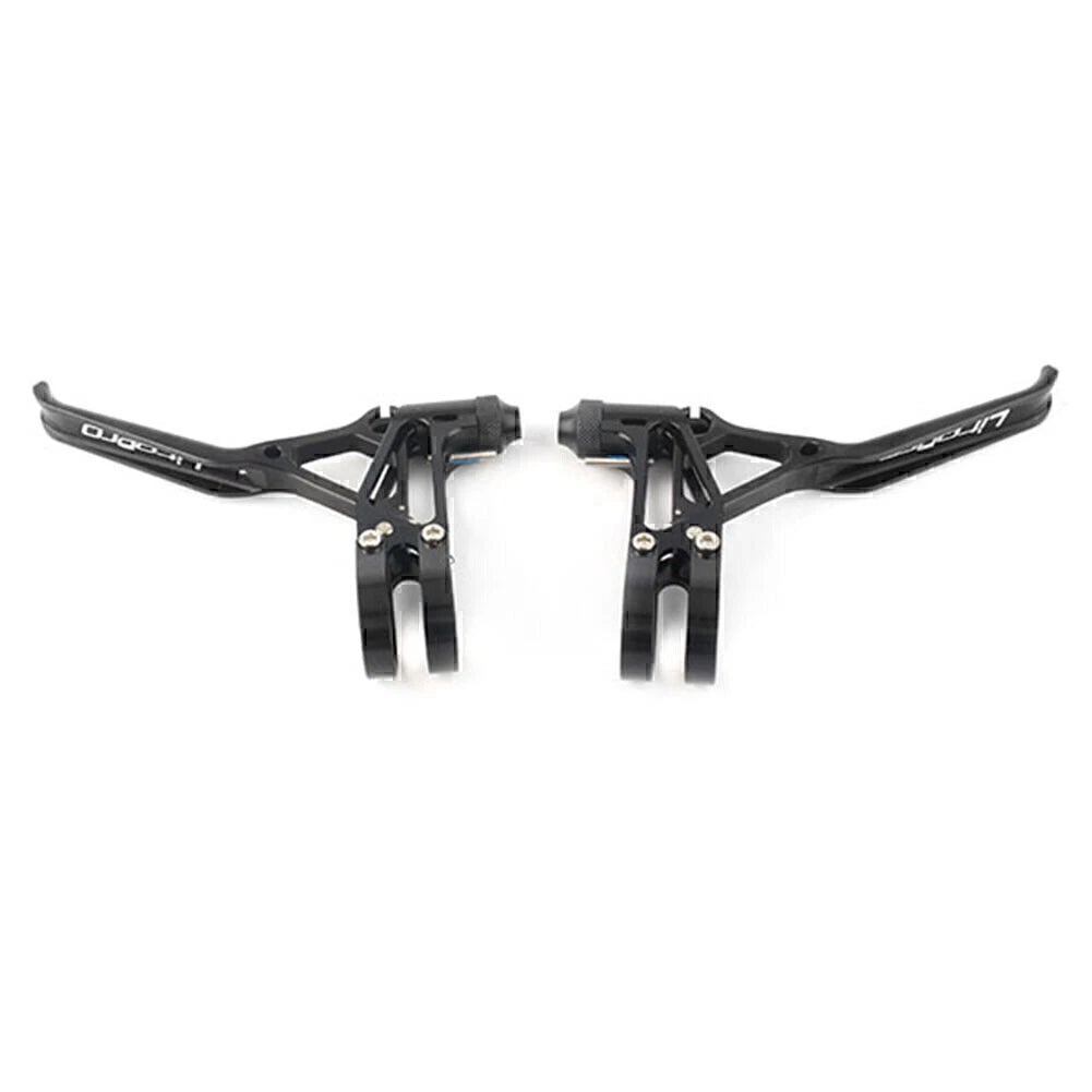 Pair Aluminum Alloy Brake Levers for Universal BMX DH MTB Bikes