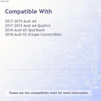 Replacement A/C Condenser for 2017-2019 Audi A4 (Stock Repair)