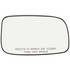 Passenger Right Side Mirror Glass for Toyota Prius, Scion xA (2004–2005)