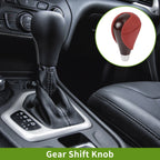 Automatic Gear Shift Knob for Lexus ES350 (2007–2015) Red Brown Faux Leather