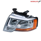 Halogen Headlight for Ford Expedition (2015–2017) Chrome Left Side