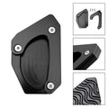 Kickstand Enlarger Plate Pad for Suzuki V-Strom 650 DL650 XT (2011–2024) Black
