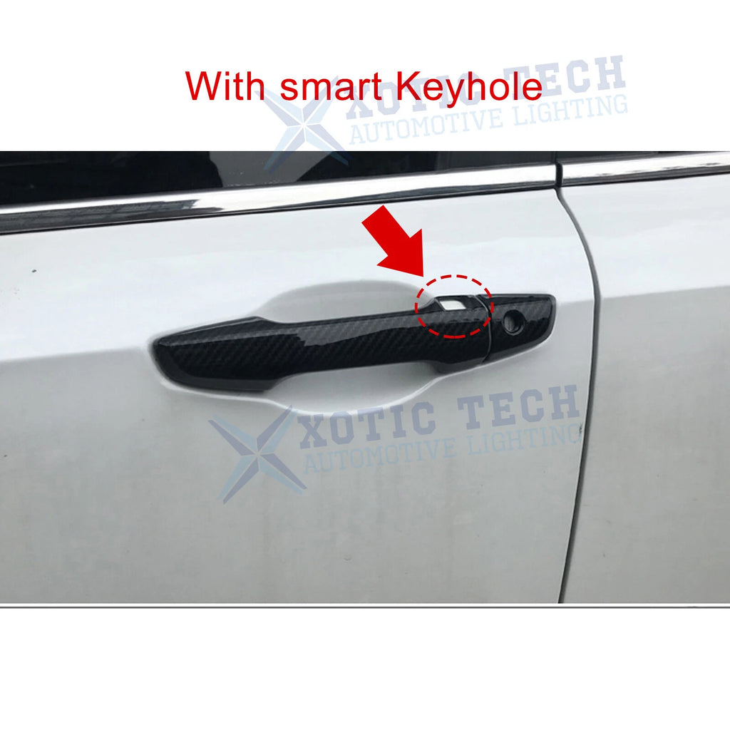 Carbon Fiber Look Door Handle Cover for Honda CR-V (2017-2022)