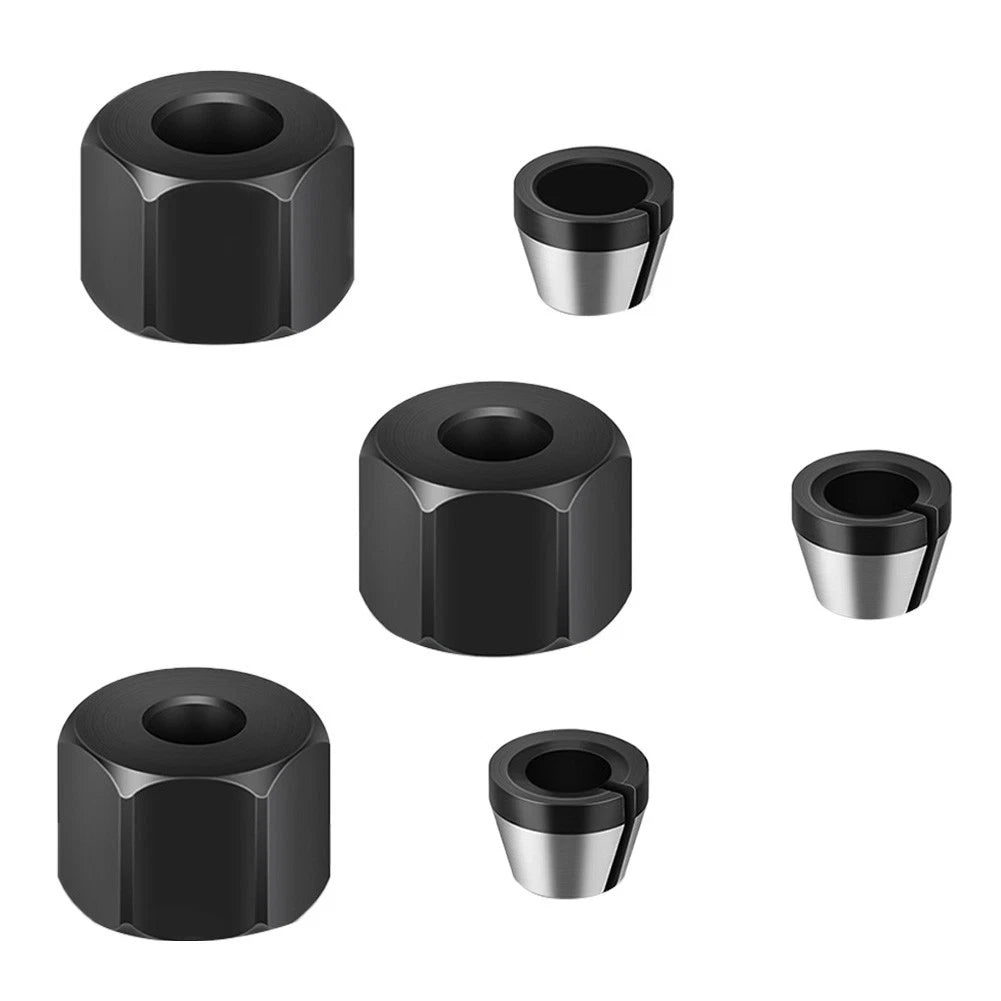 Trimmer Collet Chuck Kit for Woodworking and Engraving