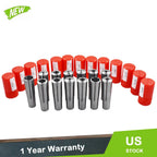 Set of 13 Morse Taper Collets 1/8" - 1" 4MT for Precision Machining