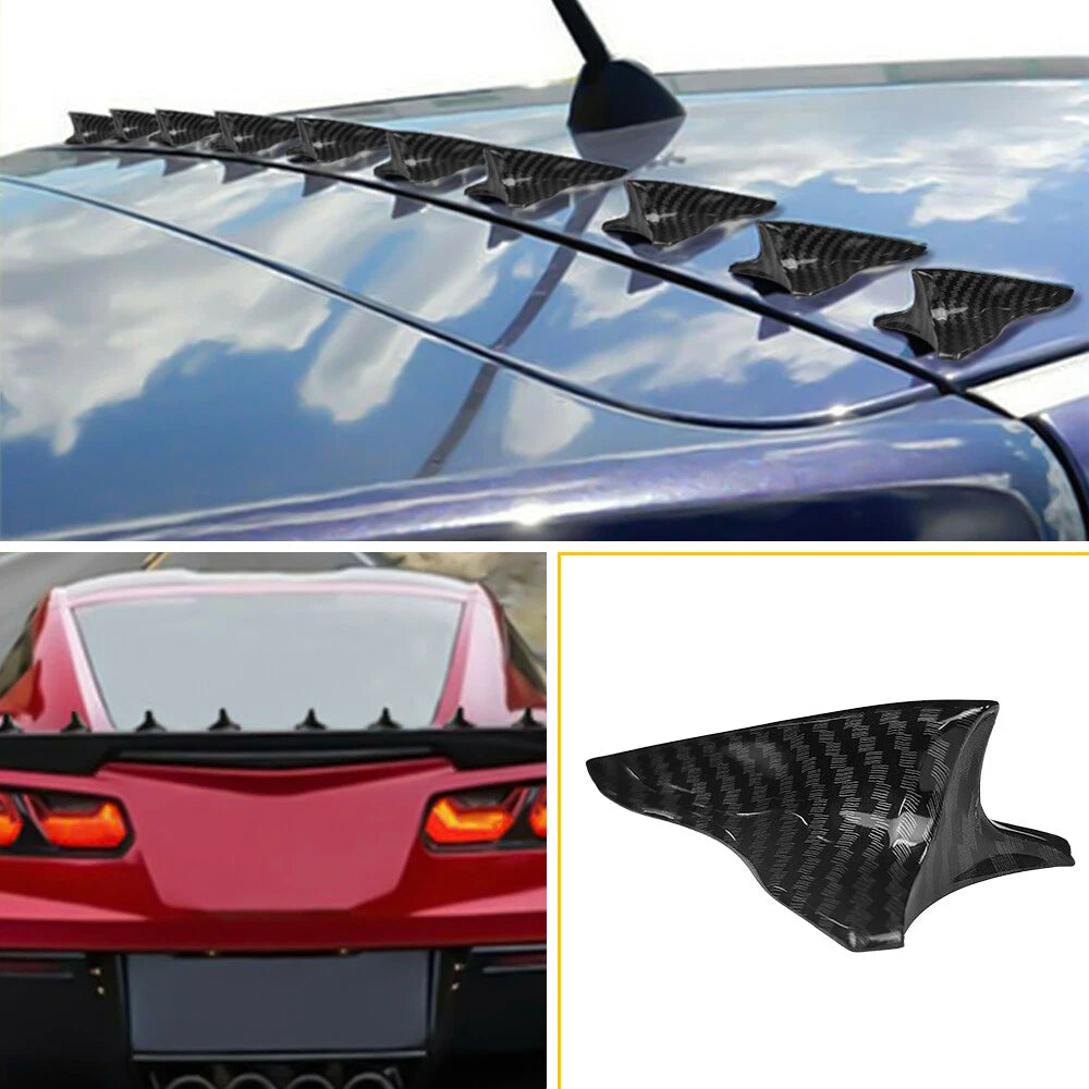 Carbon Fiber Shark Fin Diffuser for Make Model (YYYY–YYYY)