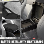 Center Console Armrest Cushion Cover for Toyota 4Runner (2010–2023) Black