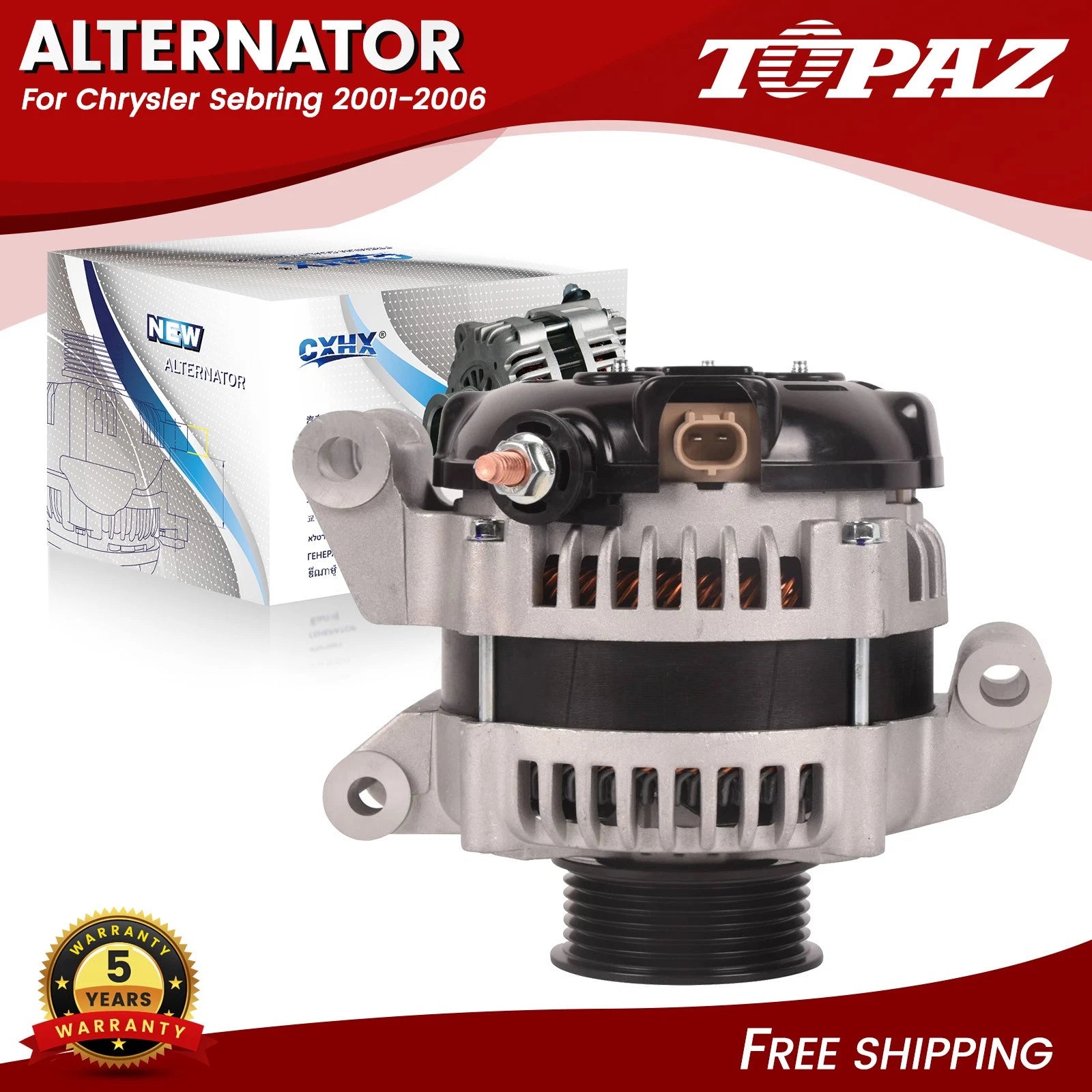 Alternator for Chrysler Sebring Dodge Stratus (2001–2006)