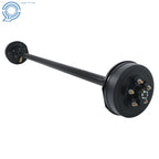 3500lbs Trailer Axle with Electric Brake for 85" Hub Face (70" Spring Center)