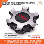 17-inch Wheel Center Cap for Toyota TRD 6-Spoke Rims