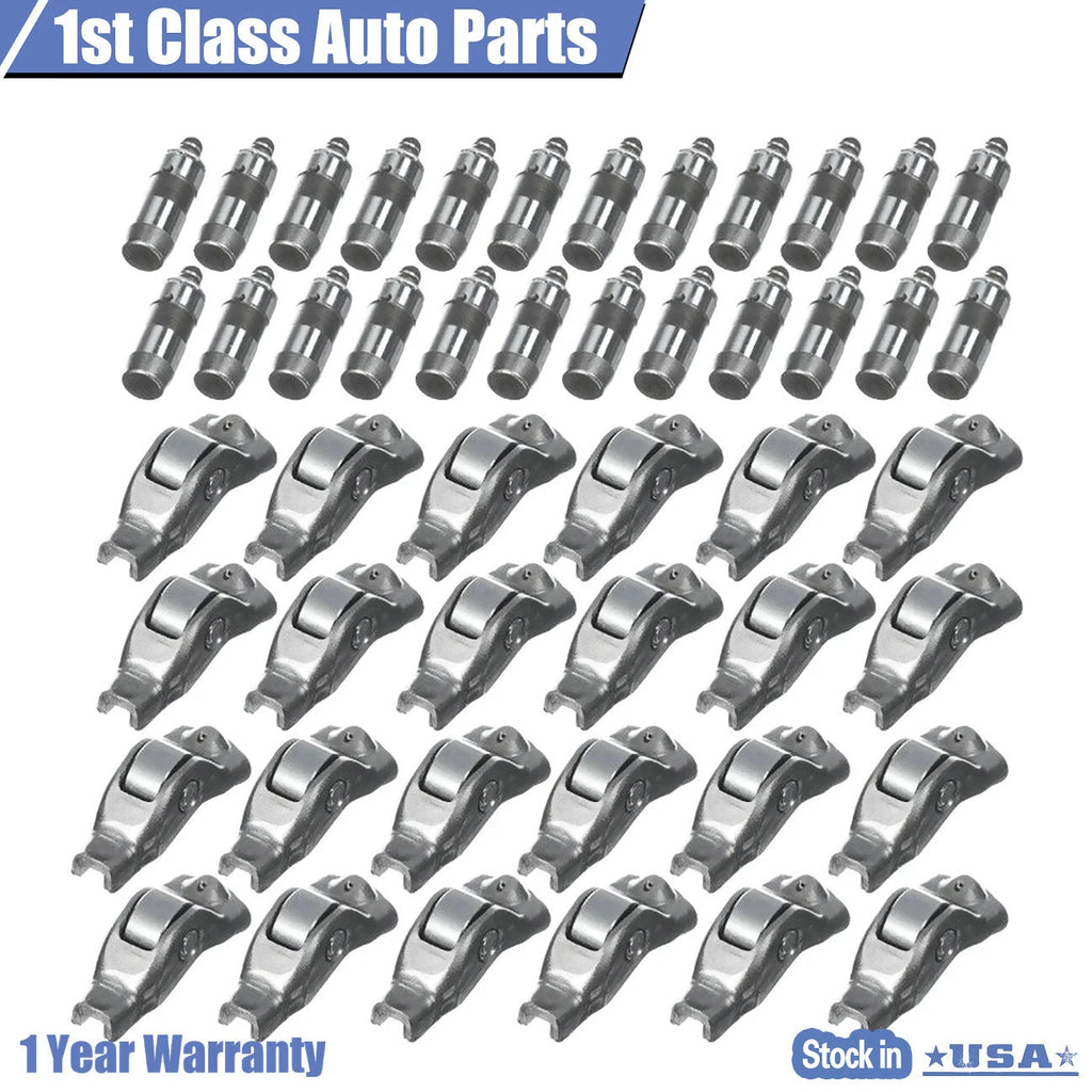 48PCS Engine Rocker Arm & Lifter Set for Ford Expedition Lincoln 5.4L (2003–2014)