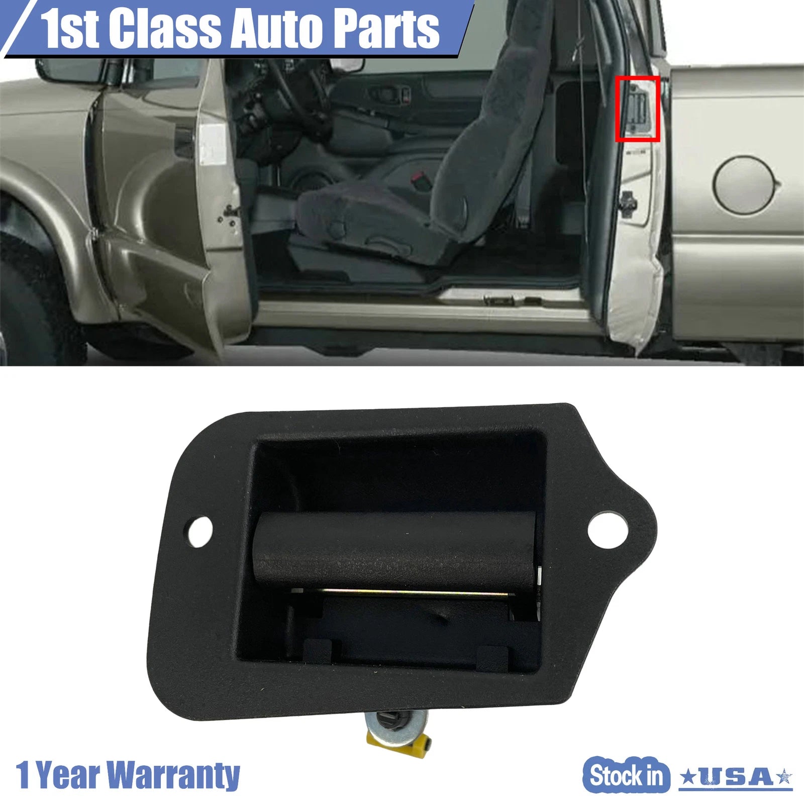 Third Side Door Handle for Chevy S10 GMC Sonoma (1996–2003)