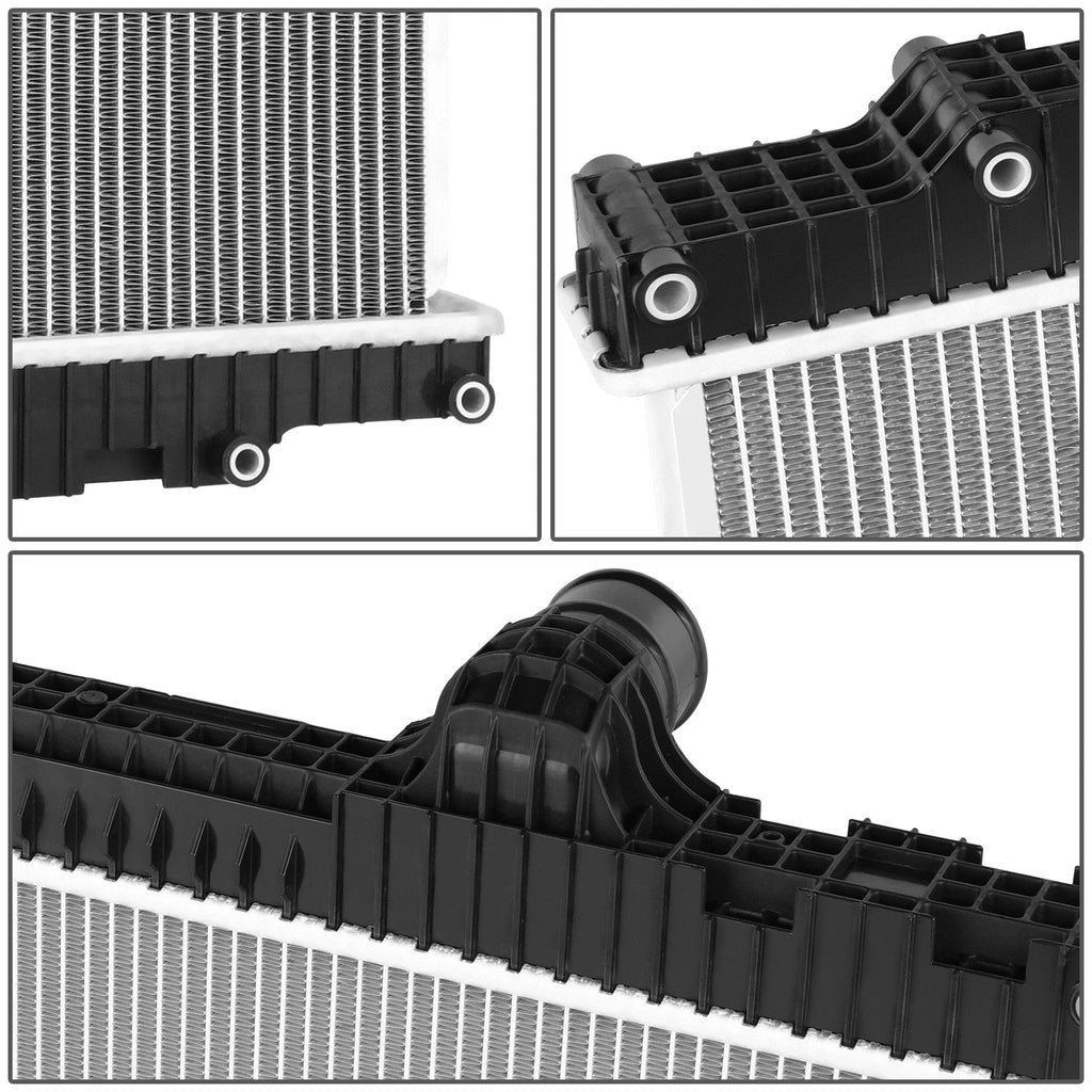 2-Row Aluminum Core Engine Cooling Radiator for Peterbilt 330/335 (2008–2010)