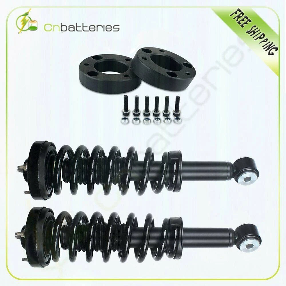 2" Front Leveling Lift Kit & Struts for Ford F-150 2WD (2009–2013)