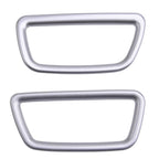 Silver AC Air Vent Cover Frame for Honda CR-V 2012-2016 (2 x Covers)