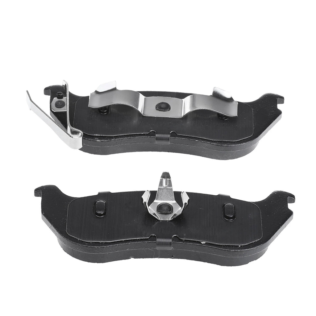 8x Front & Rear Ceramic Brake Pads for Jeep Liberty (2003-2007)