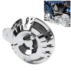 110dB Horn Speaker Cover Chrome for Harley Touring Glide Big Twin (1991-2023)
