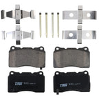 Set of 2 Brake Disc and Pad Kits for Pontiac G8 (2009)