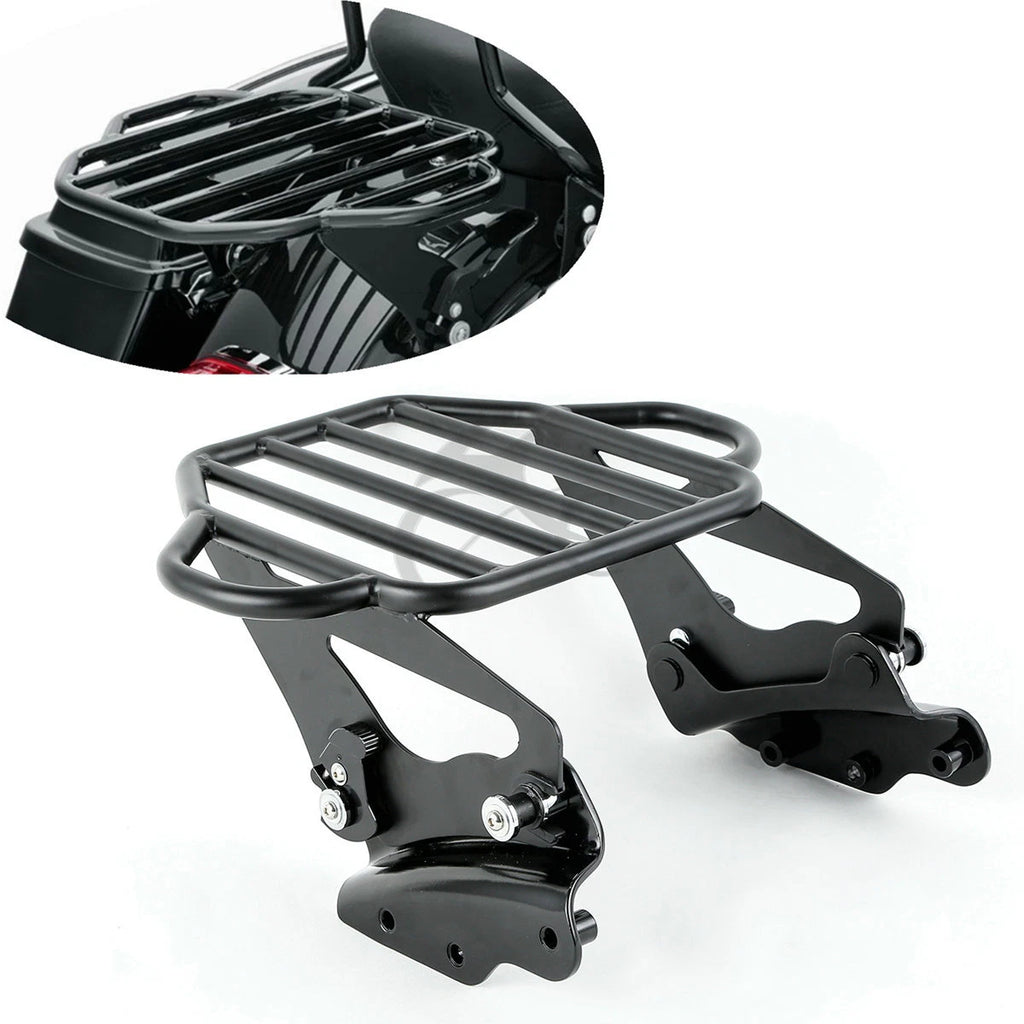 Luggage Rack & 4 Point Docking Hardware for Harley Road Street Glide (2009–2013)