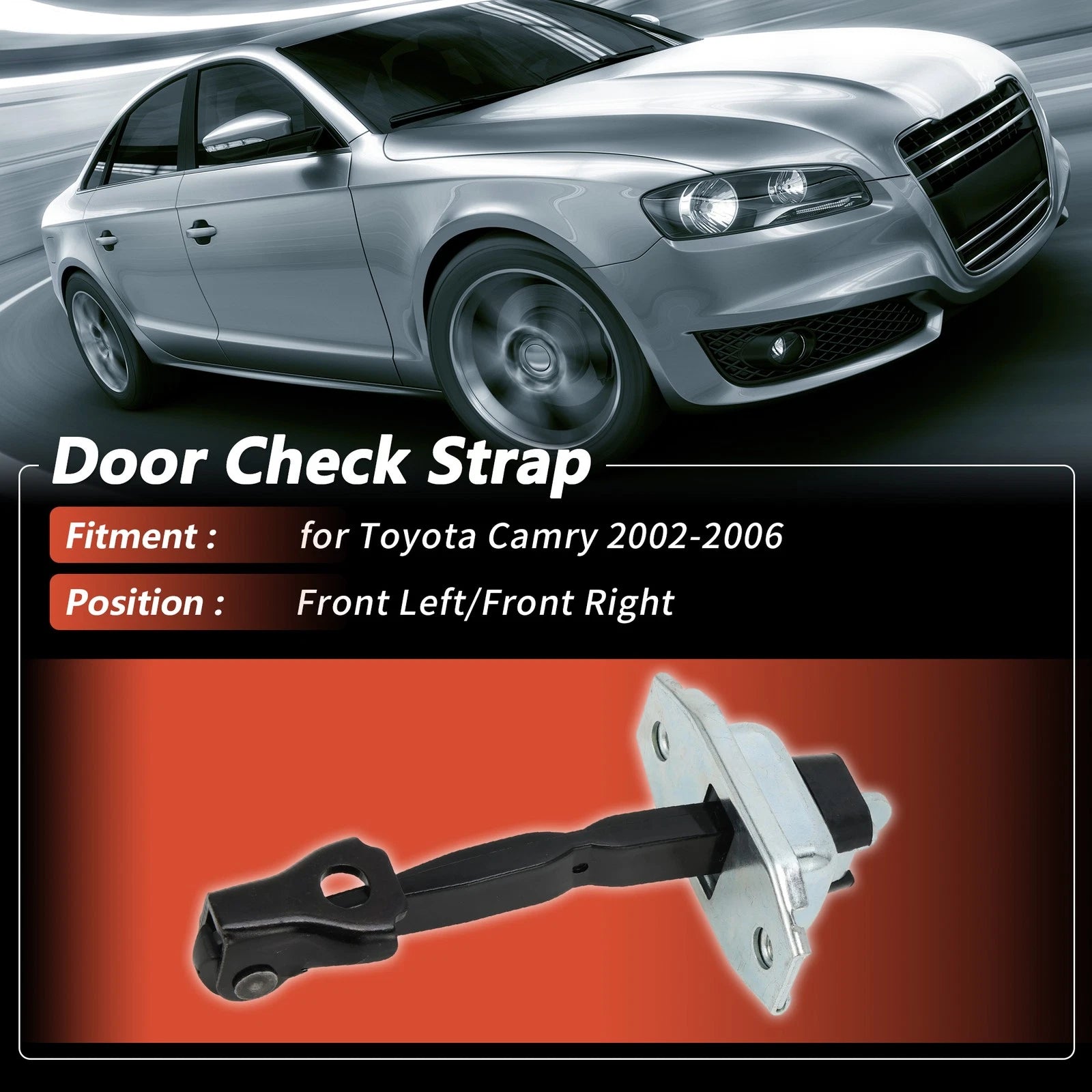 Front Left/Right Door Check Strap for Toyota Camry (2002–2006) No.6863033050