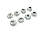 3 Badge Emblem Body Mounting Speed Nuts Replacement for GM Models (1968–1990)