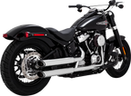 Vance & Hines 3" Twin Slash Slip-On Muffler Chrome 16376 for Harley Softail (2018–2025)