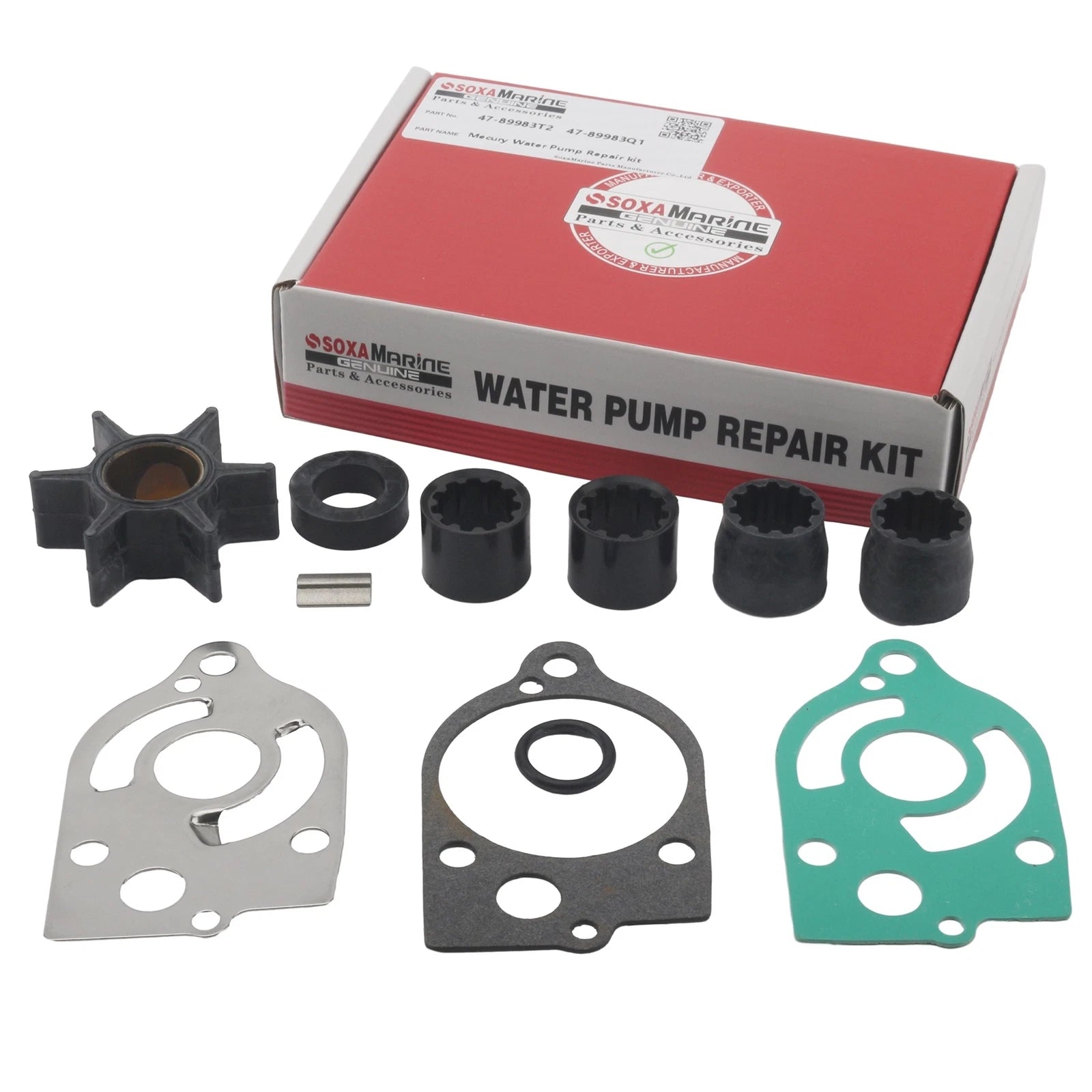 Water Pump Impeller Kit for Mercury 30 35 40 50 60 70 HP