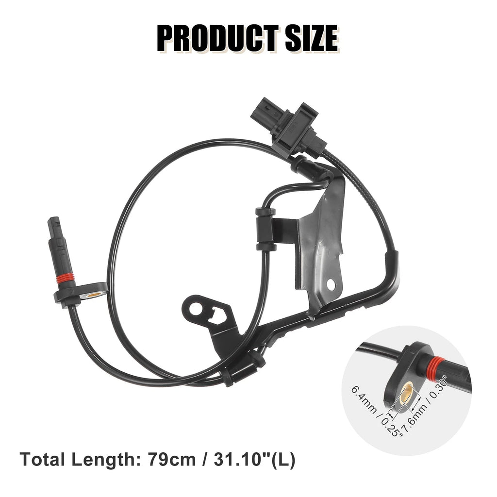 2pcs ABS Sensor for Honda Pilot (2003–2008) No. 57455STXA01/57450STXA01
